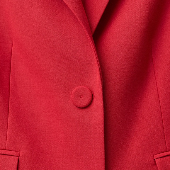 Mango Wool-Blend Suit Jacket - Picture 5 of 8